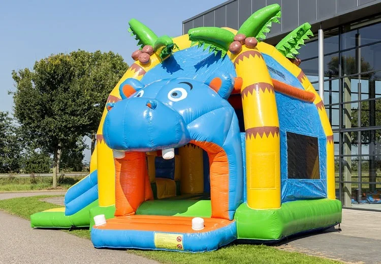 Springkasteel met meerdere gebruikers – Ideaal voor grote evenementen
